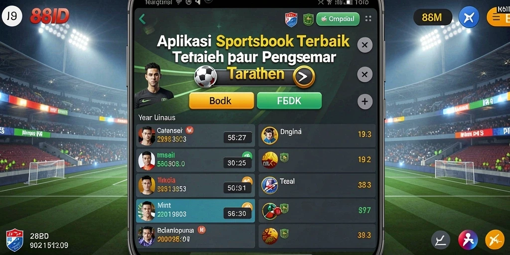 Tampilan gameplay 88ID yang menarik dan informatif untuk taruhan olahraga.
