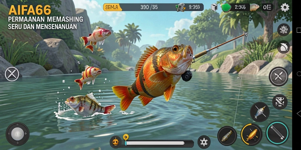 Tangkapan ikan besar dalam permainan AIFA66!