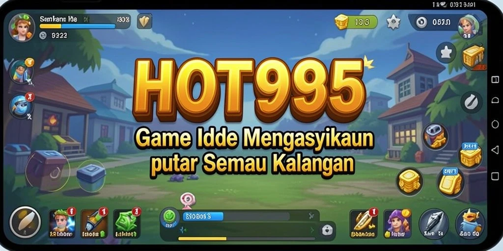 Gameplay <strong>HOT985</strong> yang menenangkan dan adiktif saat mengelola sumber daya.