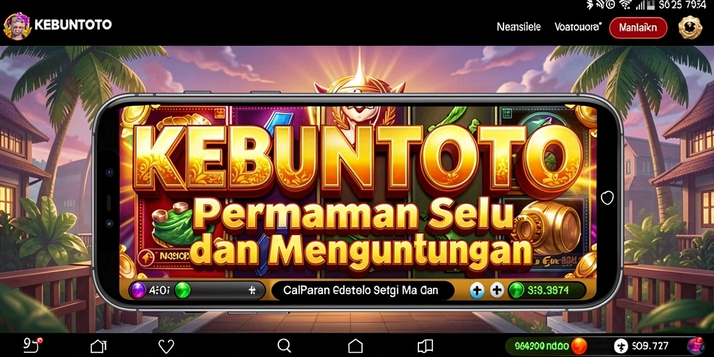Tampilan gameplay menawan dari KEBUNTOTO yang siap menghibur.
