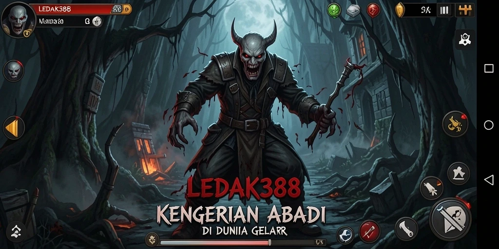 Tangkapan layar dari gameplay <strong>LEDAK388</strong> yang menyeramkan dan penuh ketegangan.