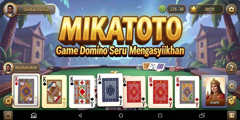 Tampilan gameplay MIKATOTO yang seru dan menantang.
