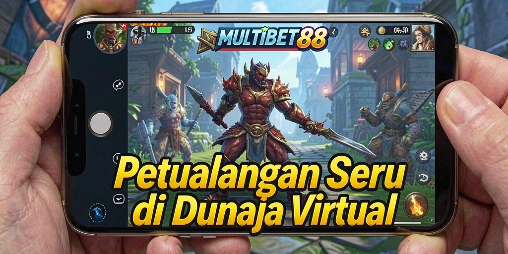 Screenshot utama menunjukkan gameplay petualangan seru di MULTIBET88.