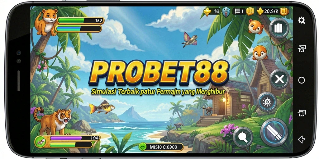 Tampilan gameplay PROBET88 yang mengasyikkan dan mendebarkan.