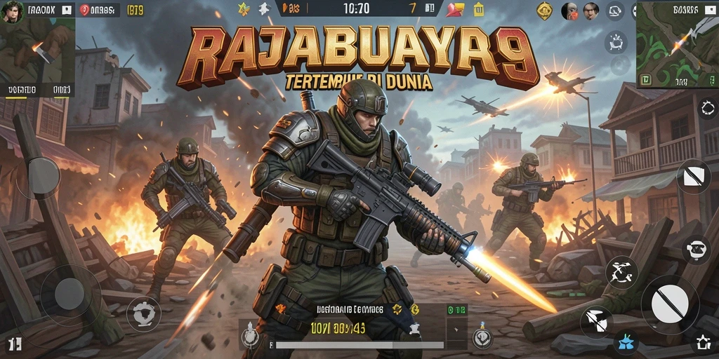 Gameplay Battle Royale yang mendebarkan di RAJABUAYA89.