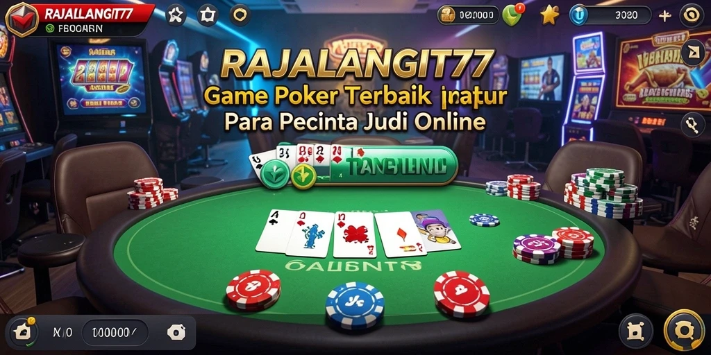 Tampilan gameplay menarik dalam RAJALANGIT77 yang seru.