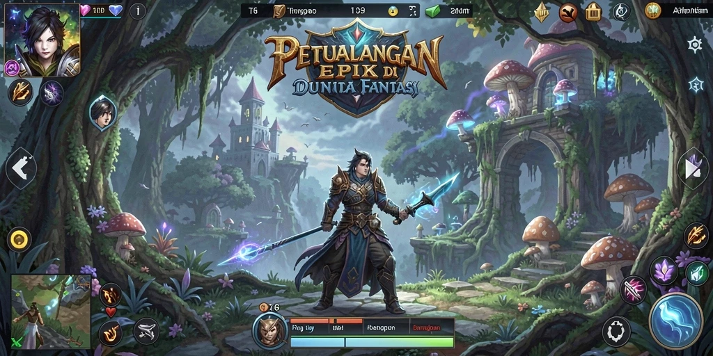 Tampak gameplay menarik dengan pertarungan seru di T6.