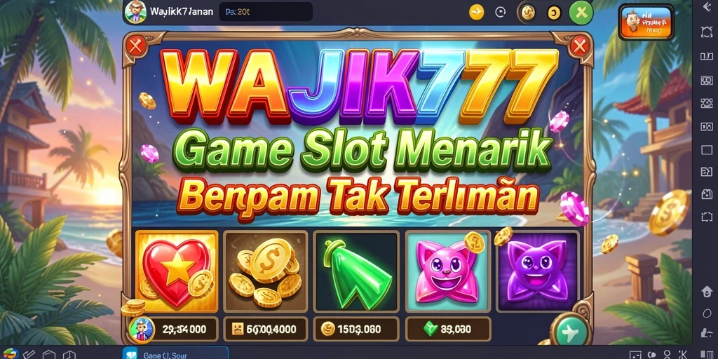 Gameplay seru dan grafis menarik di WAJIK777.